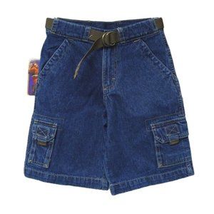 Deadstock! Y2K Hero all-terrain gear by Wrangler denim shorts . Boys size 6